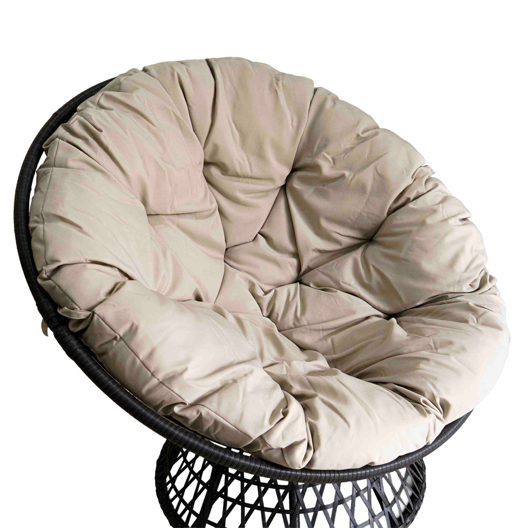 Harbor Rest Polyrattan Lounger with Cushion