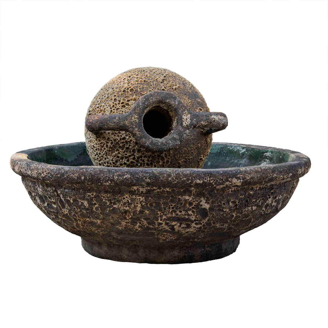 Ceramic Fountain With Handle