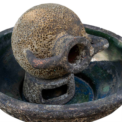 Ceramic Fountain With Handle