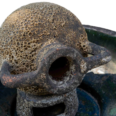 Ceramic Fountain With Handle