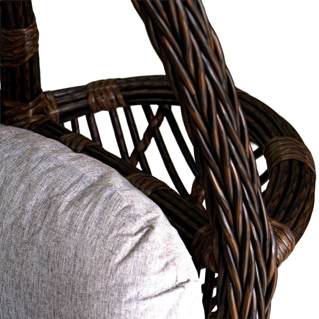 Serenity polyrattan Swing with Cushion