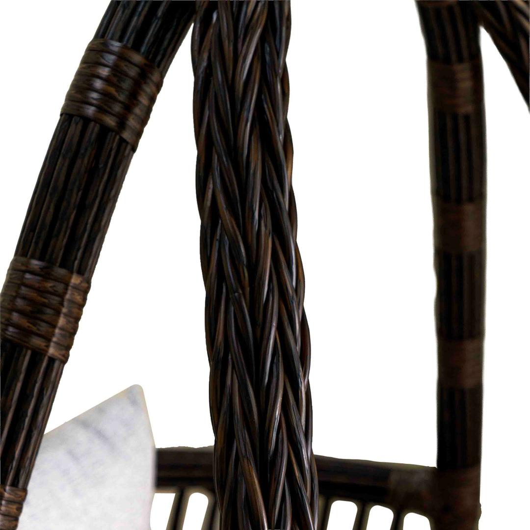 Serenity polyrattan Swing with Cushion
