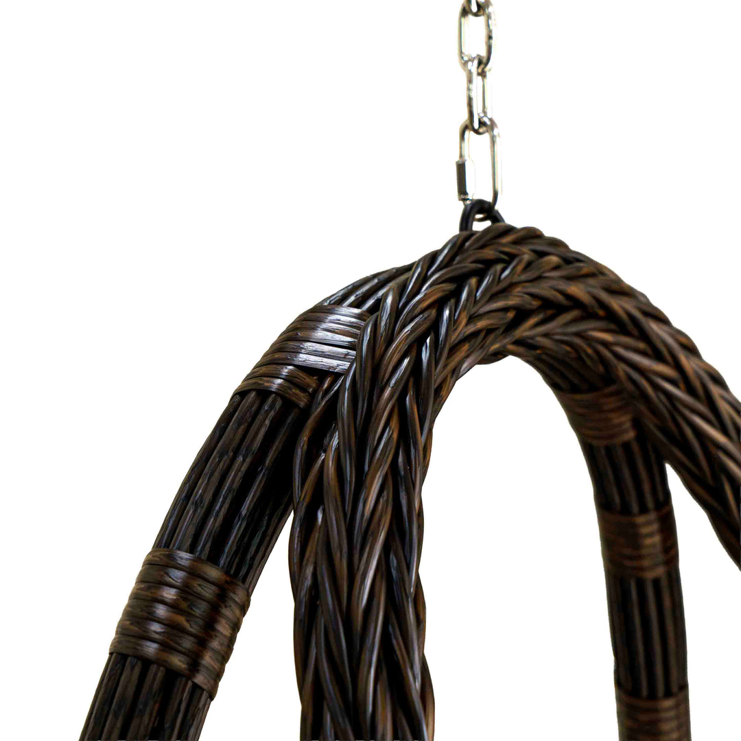 Serenity polyrattan Swing with Cushion