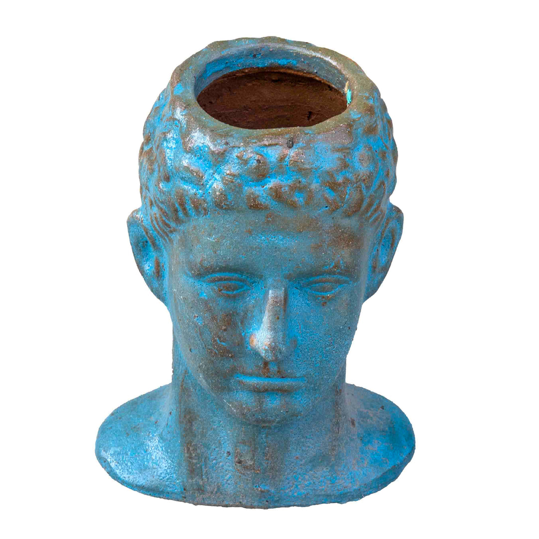 Face Shaped Ceramic Pot