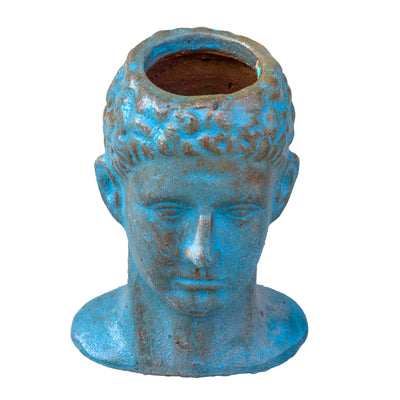 Face Shaped Ceramic Pot