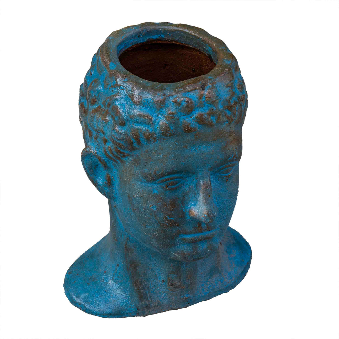Face Shaped Ceramic Pot