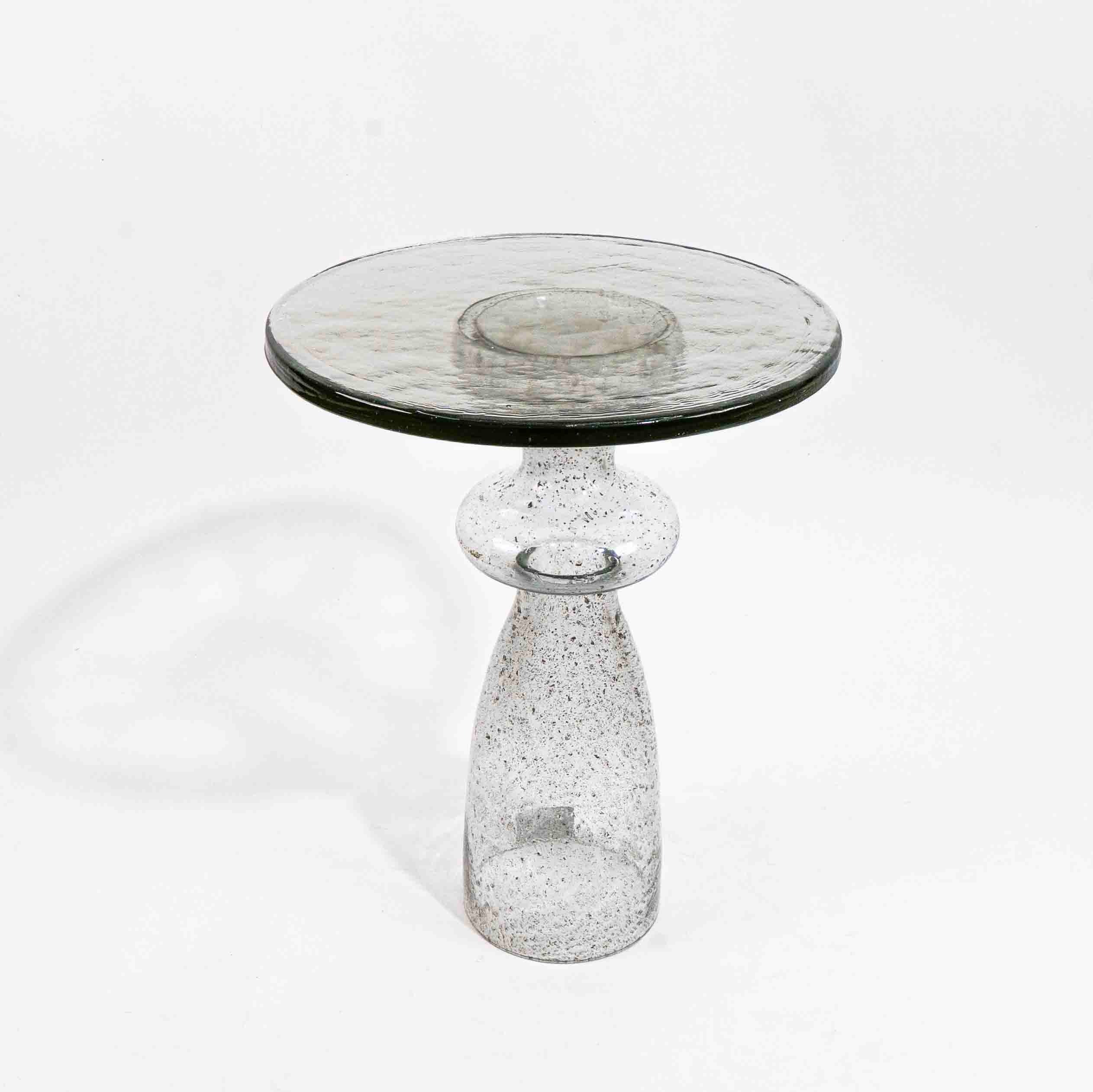 Selena Side Table With Glass Top
