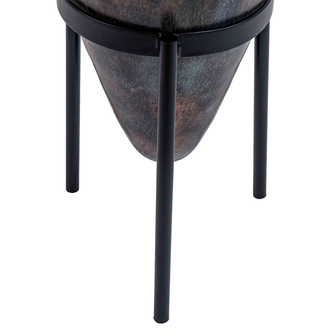 Hilda Metal Planter With Stand