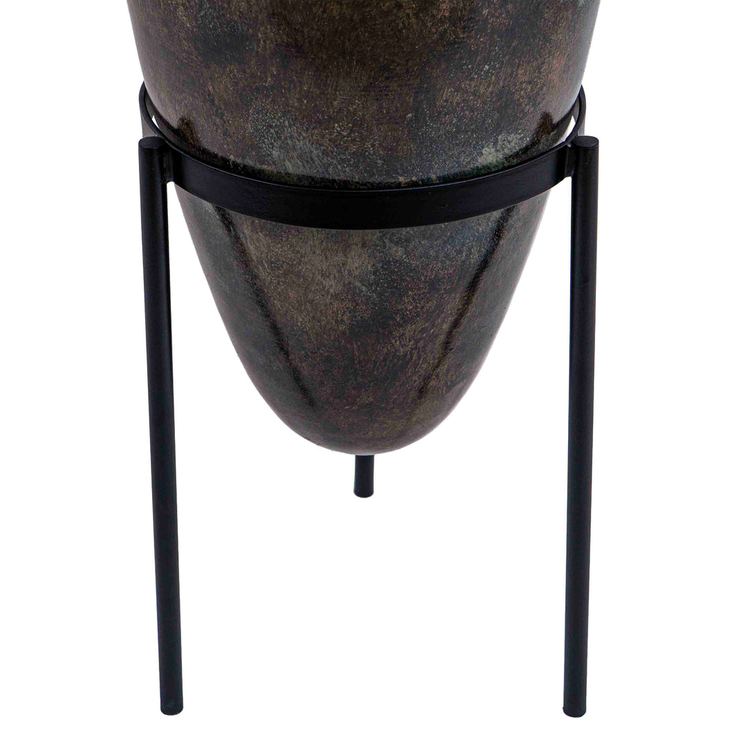 Hilda Metal Planter With Stand
