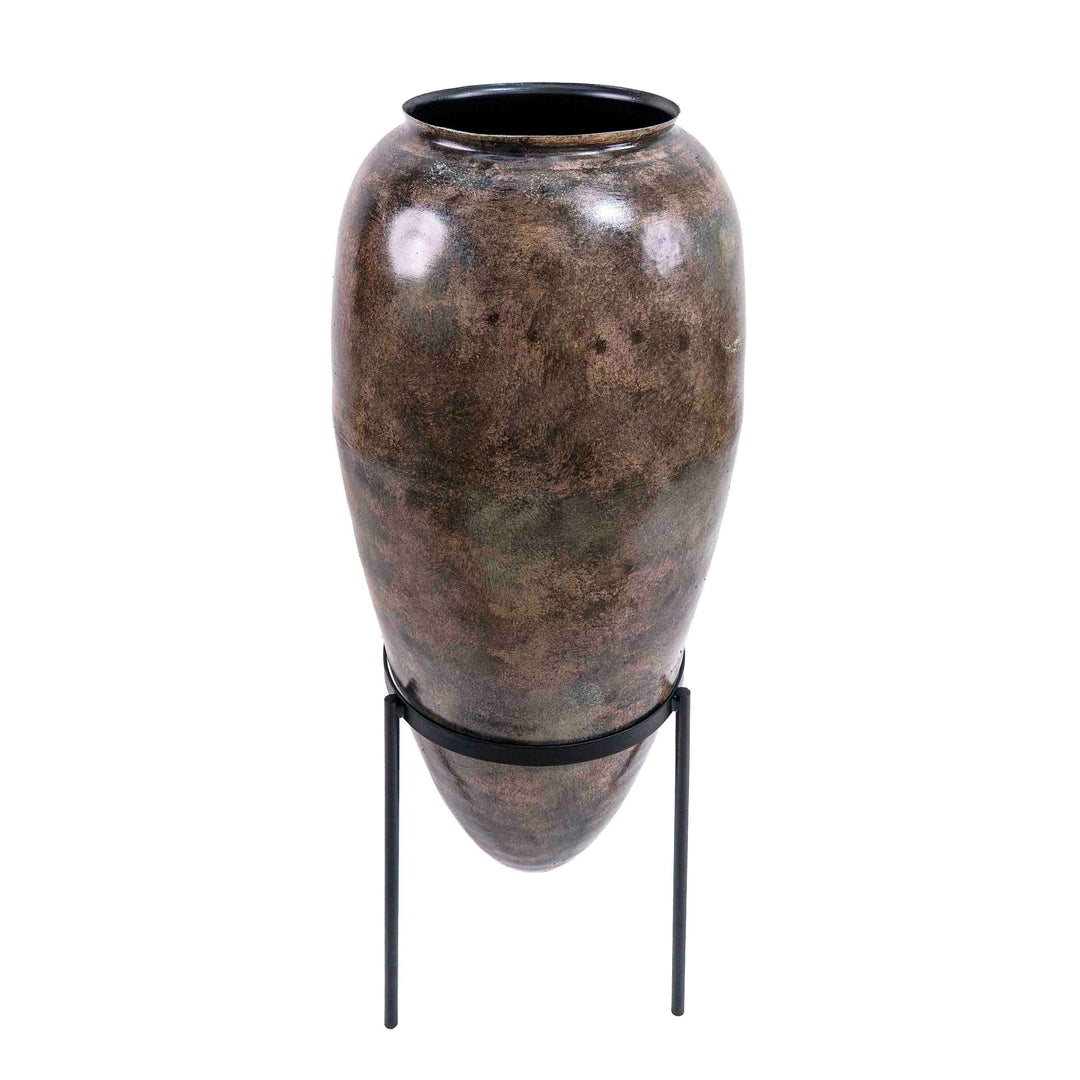 Hilda Metal Planter With Stand