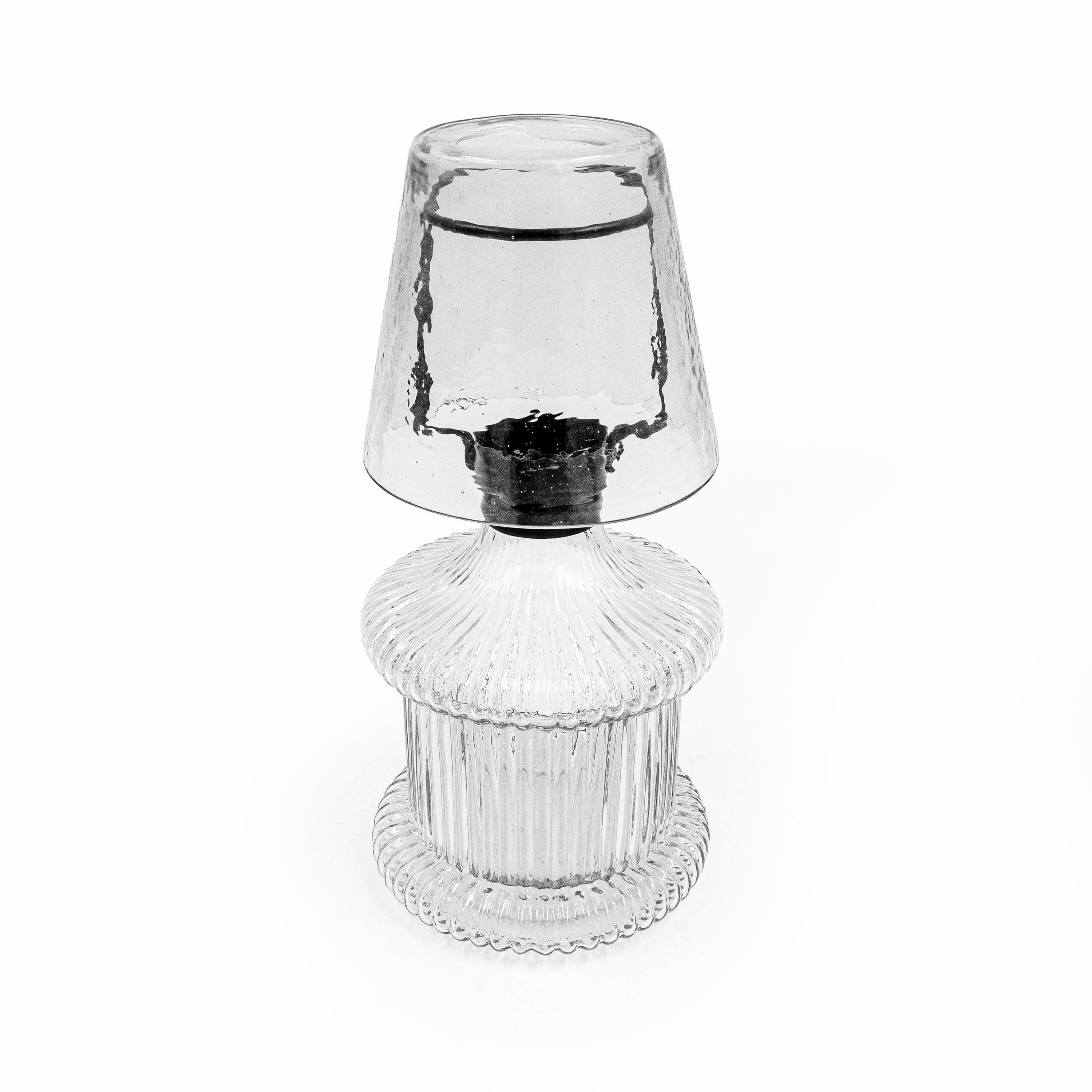 SERENAL GLASS CANDLE LAMP HOLDER