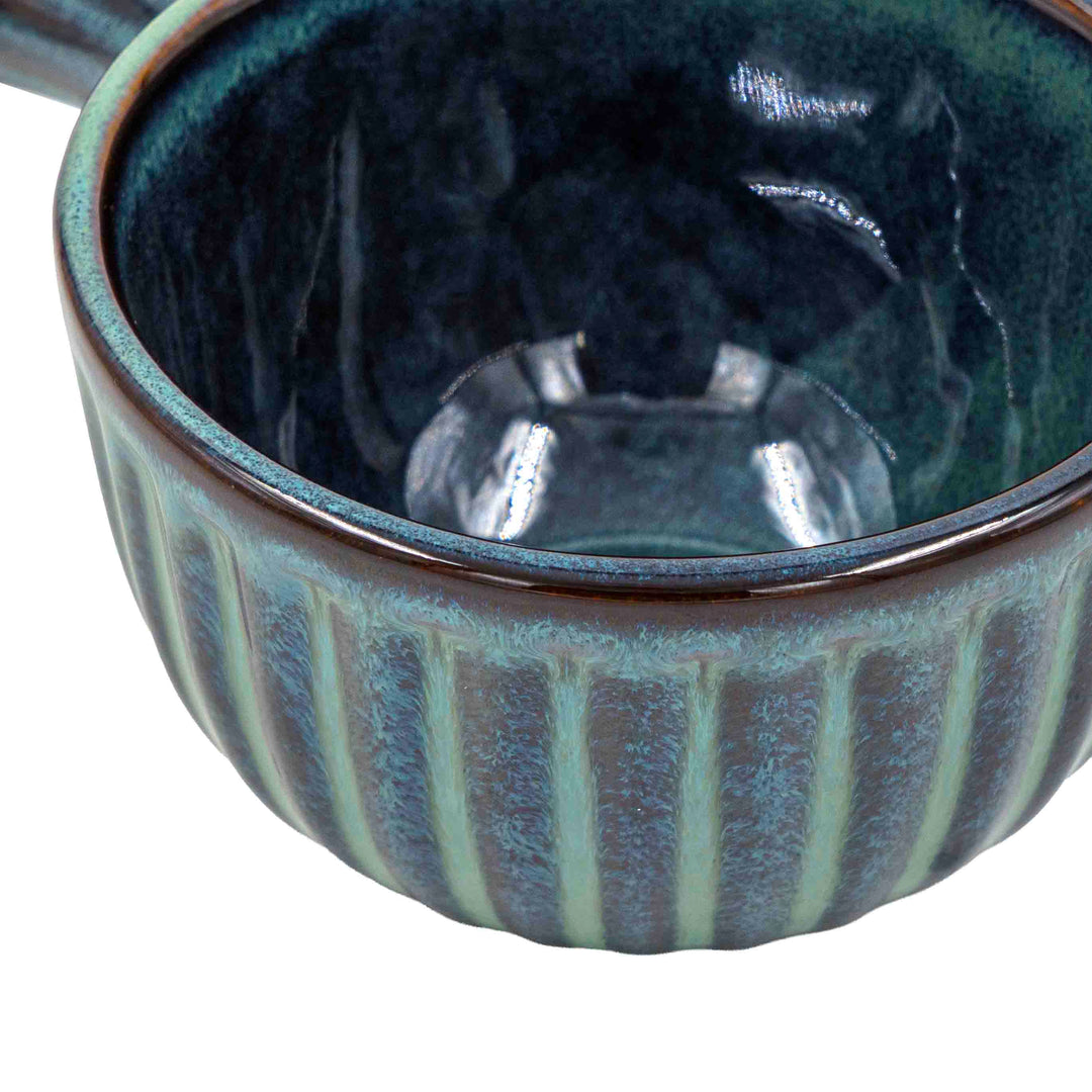 Zoya Ceramic Soup Bowl With Handle