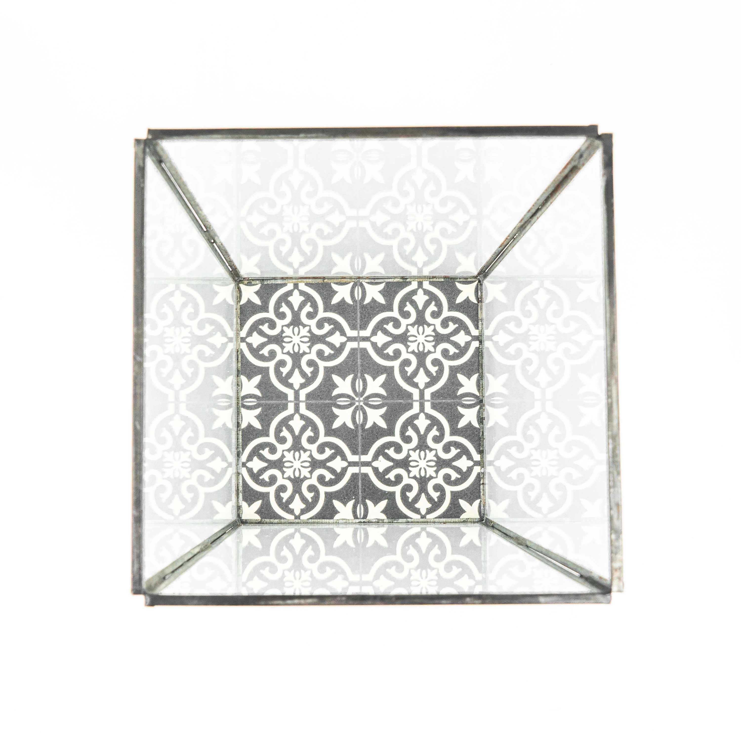 Printed Glass Votive