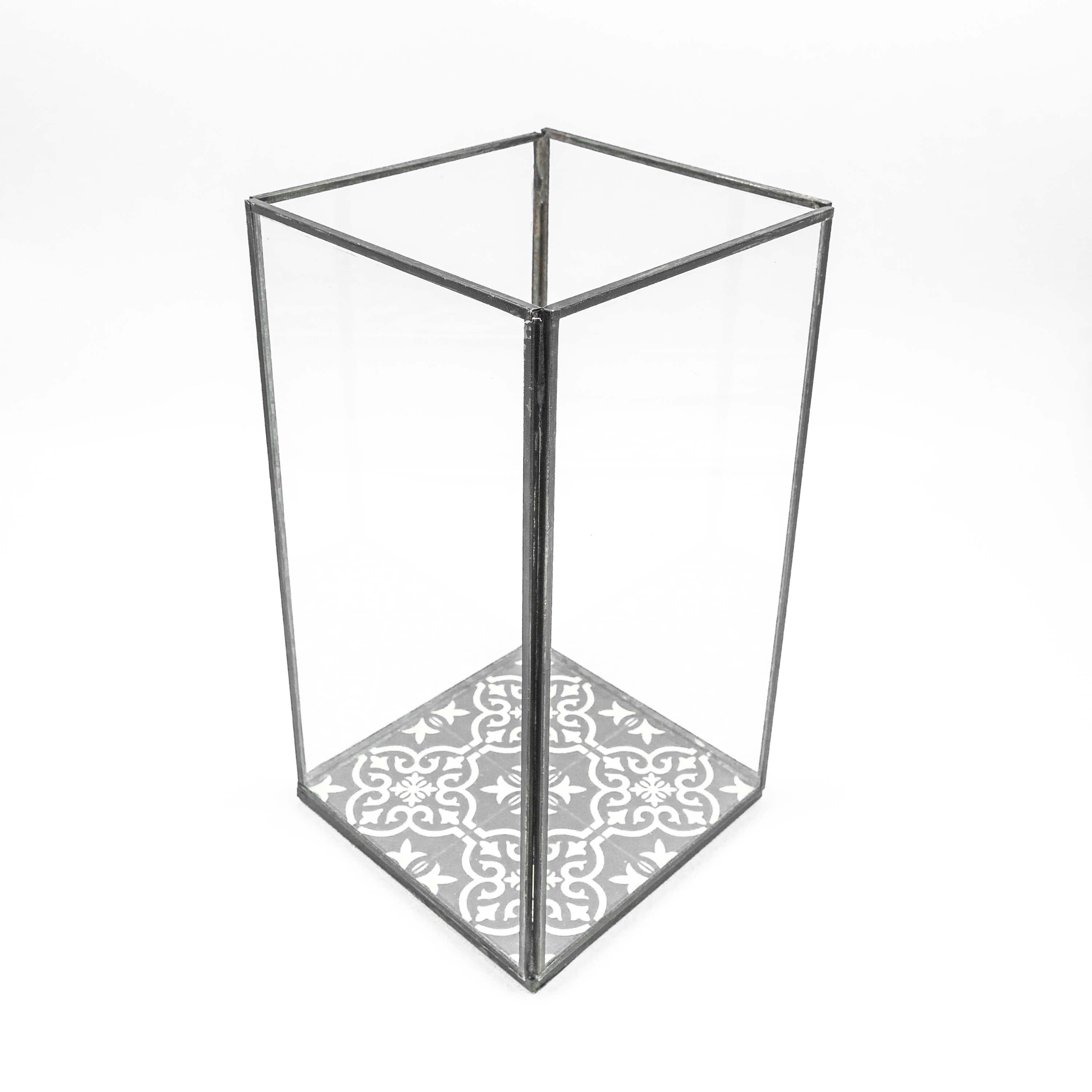 Printed Glass Votive