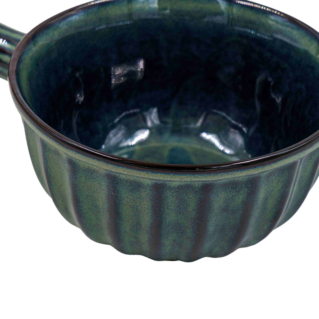 Zoya Ceramic Soup Bowl With Handle