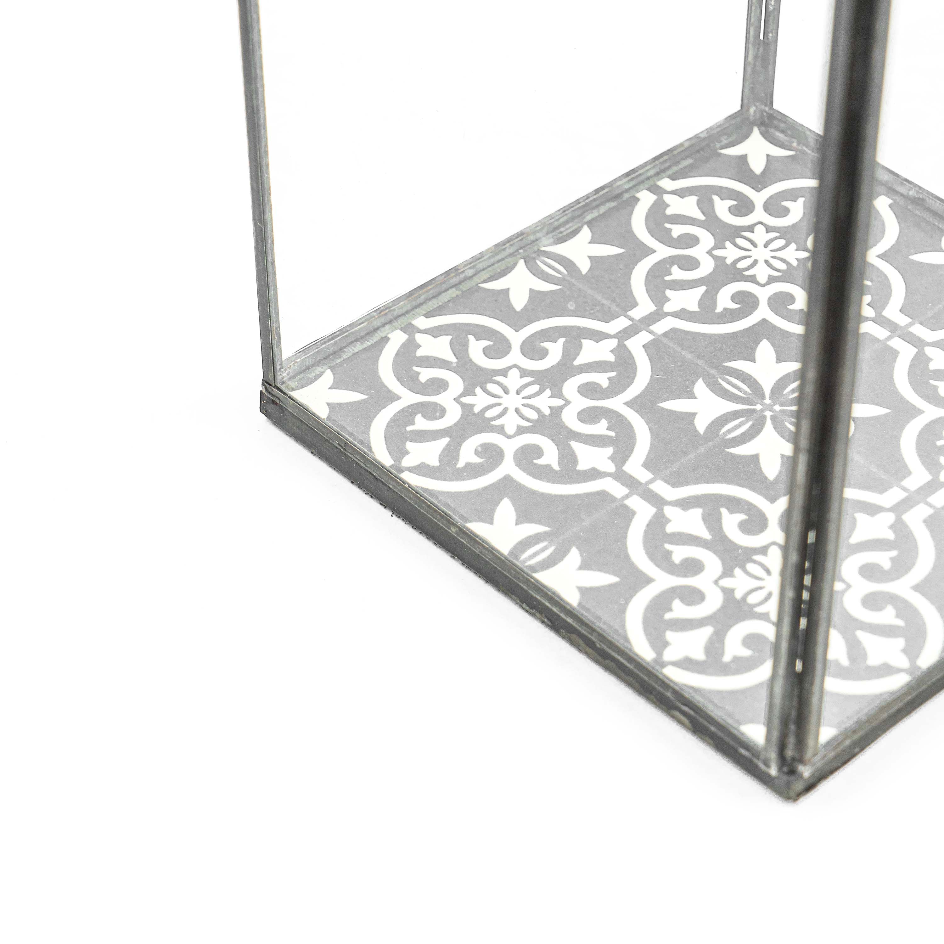 Printed Glass Votive