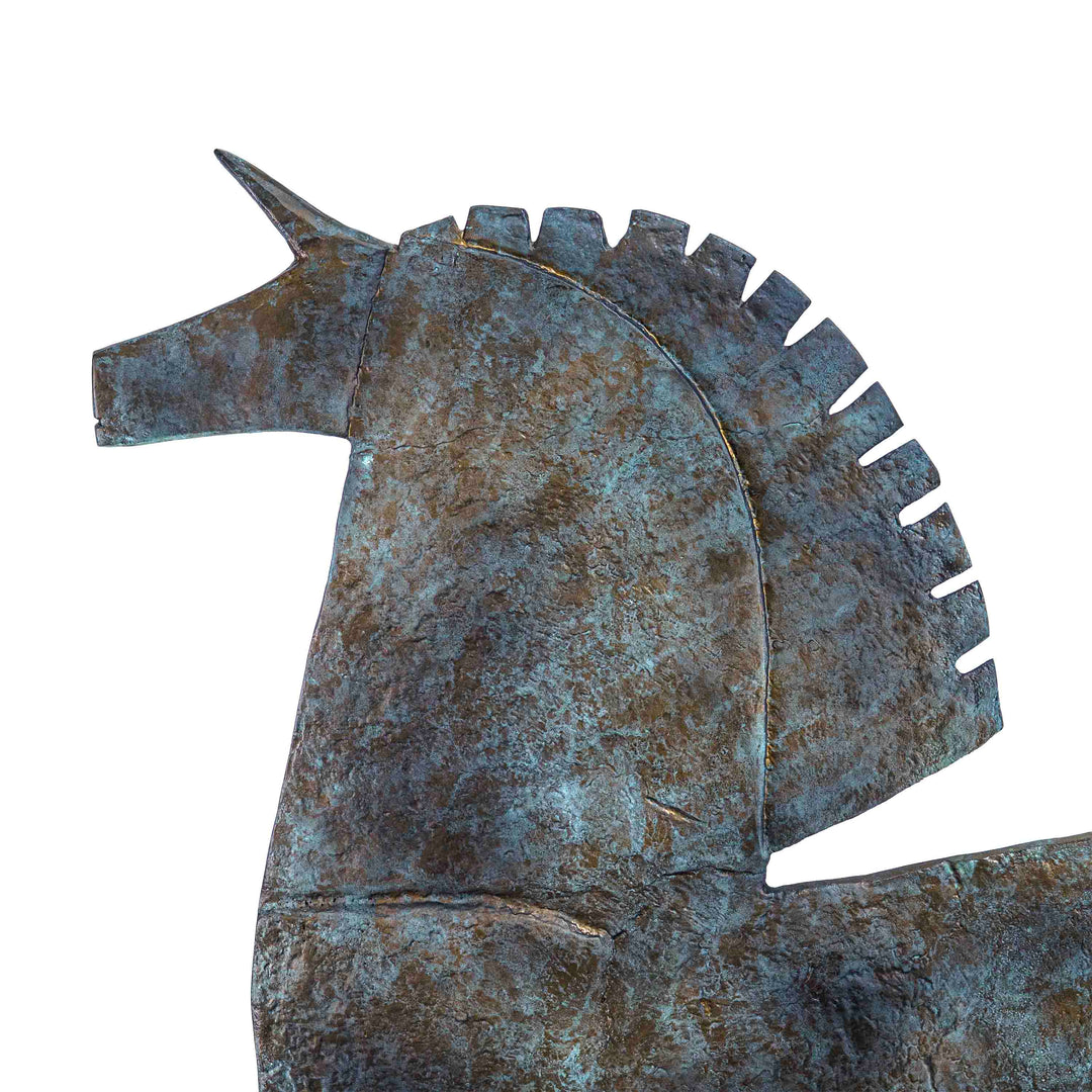 Aluminum Horse Sclupture