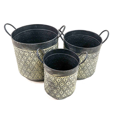 Noa Metal Planter