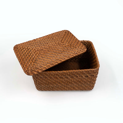 Rattan Rectangular Basket