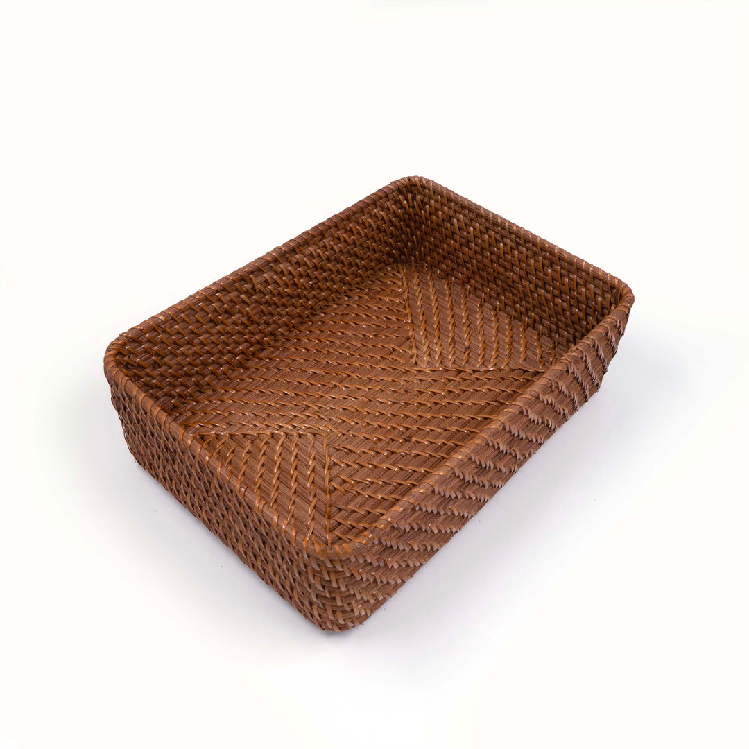 Rattan Rectangular Basket