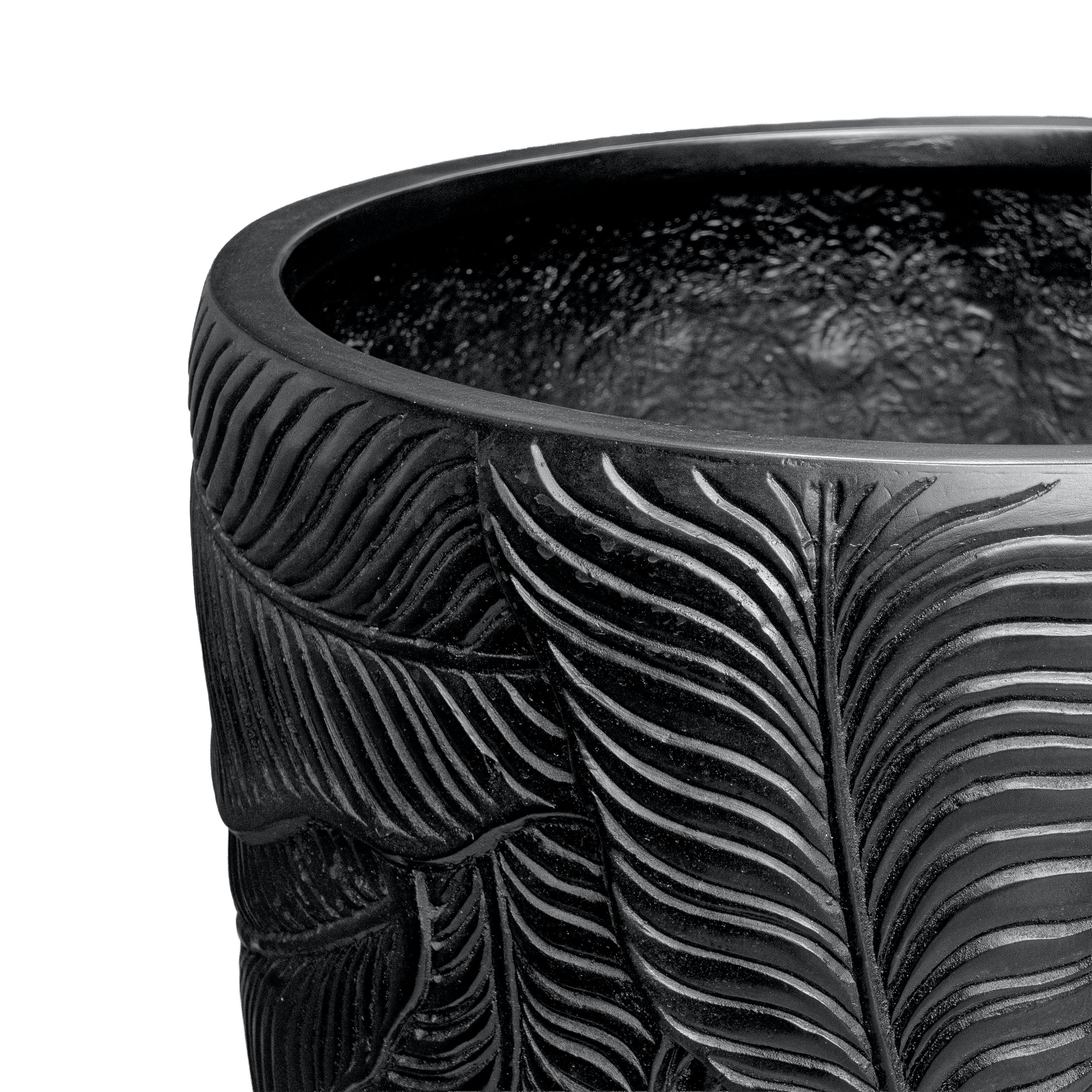 LAYA TALL ROUND POT