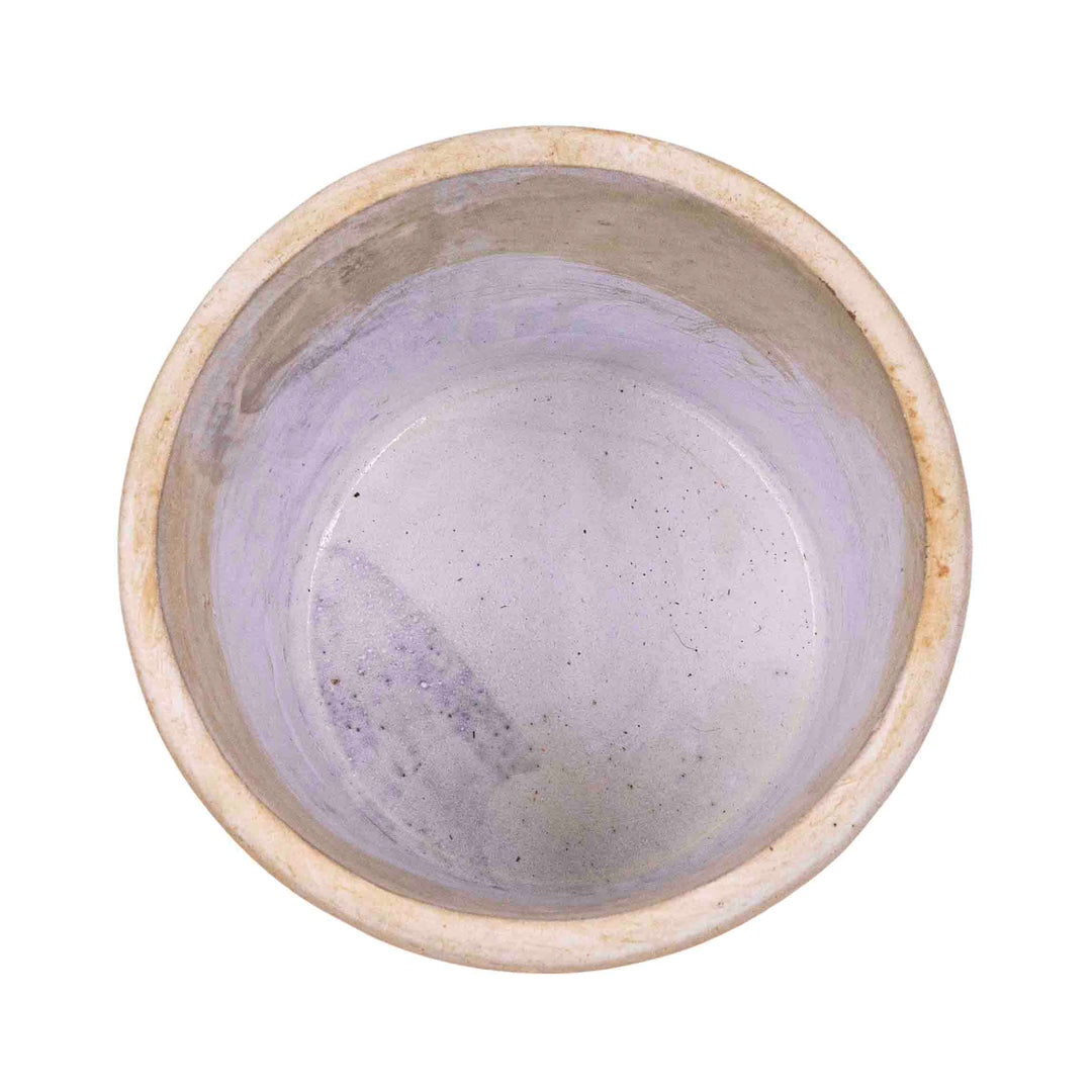 Hele Beige Concrete Pot