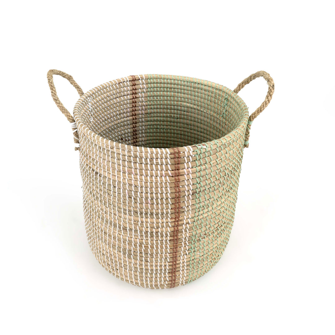 Cylindrical Laundry Basket With Lid