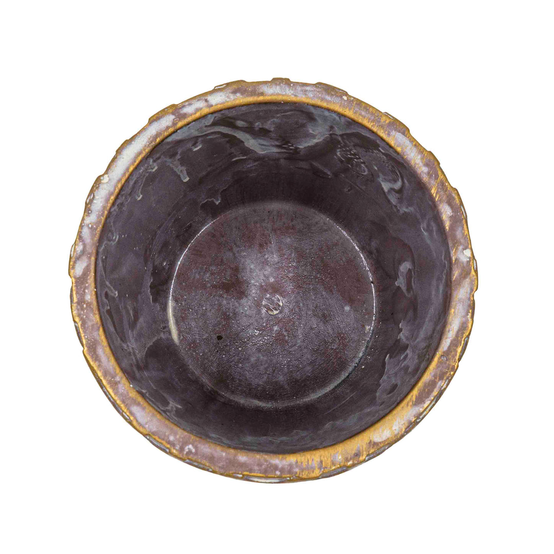 Hele Etched Concrete Pot