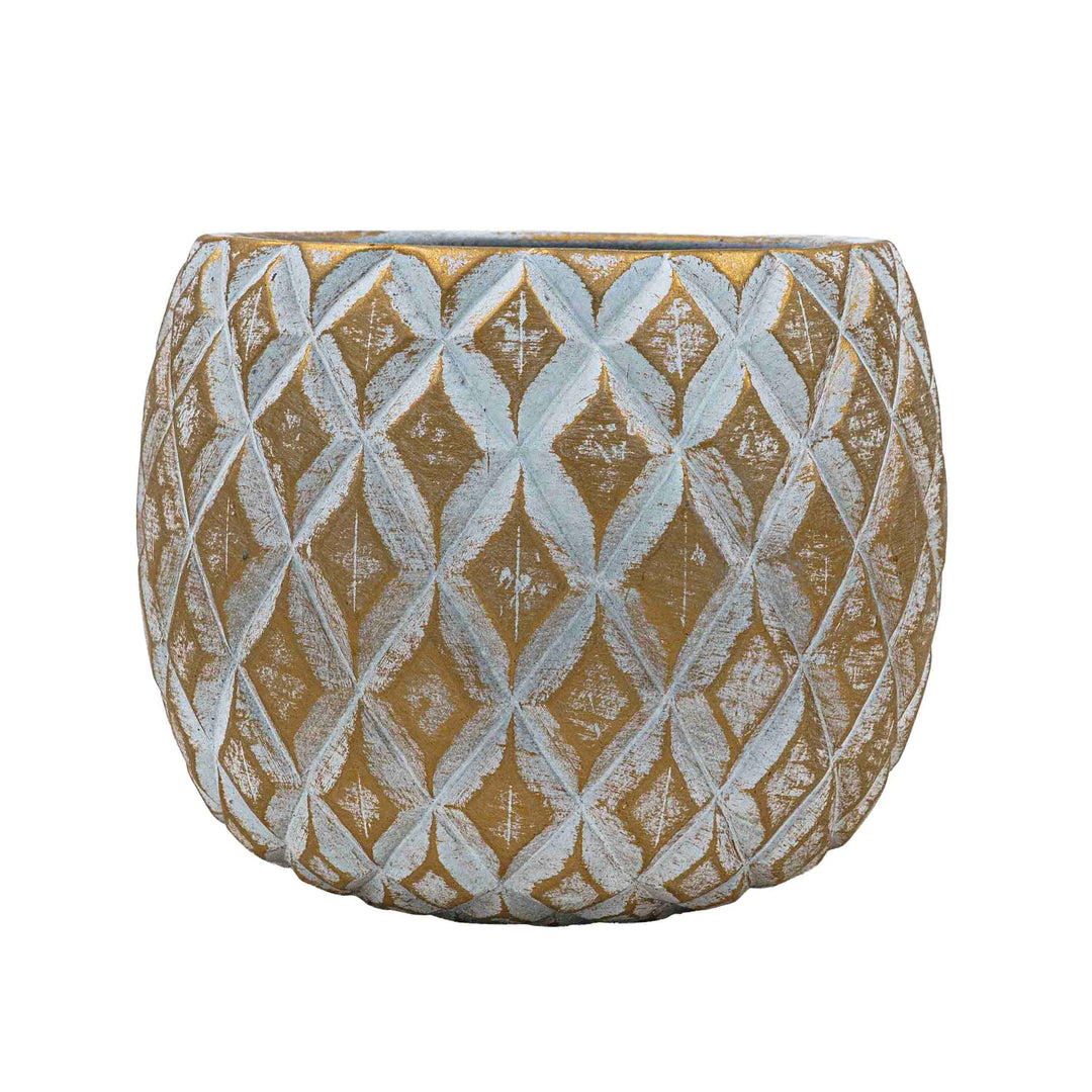 Hele Geometric Concrete Pot