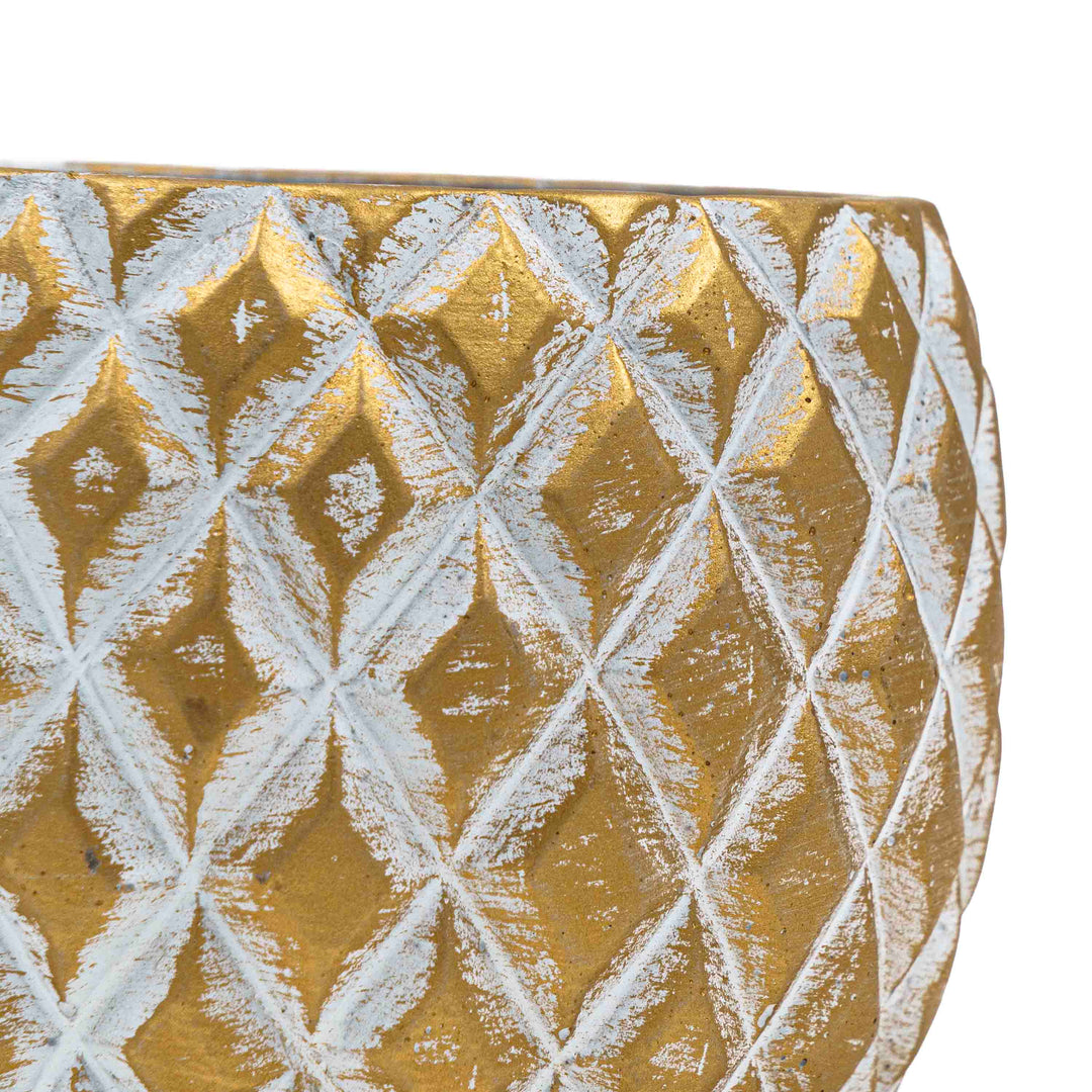 Hele Geometric Concrete Pot