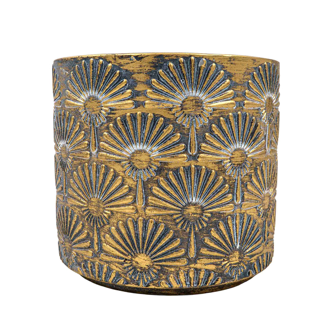 Hele Floral Concrete Pot