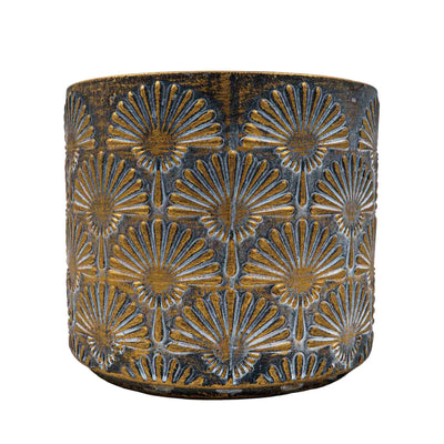 Hele Floral Concrete Pot