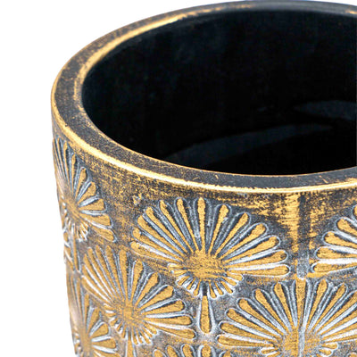 Hele Floral Concrete Pot