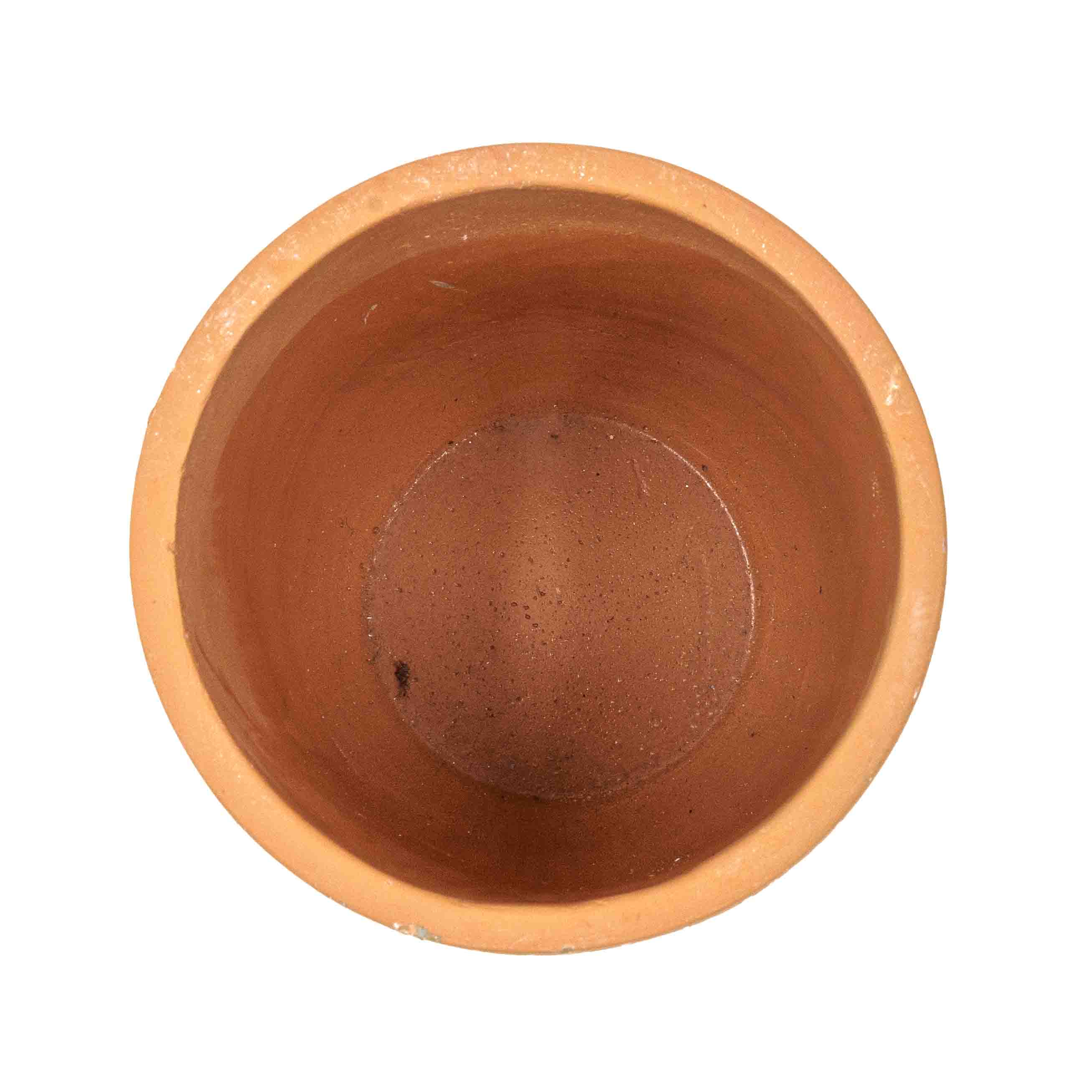 Hele Brown Concrete Pot
