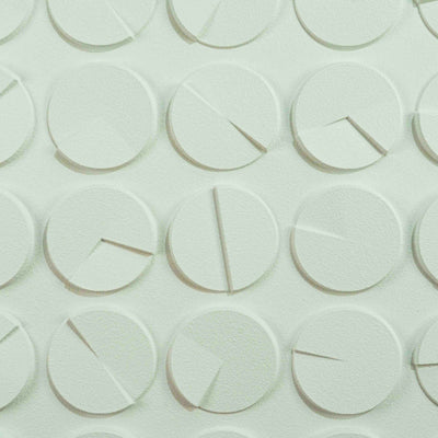 Viola Luxe Canvas Wall Art White