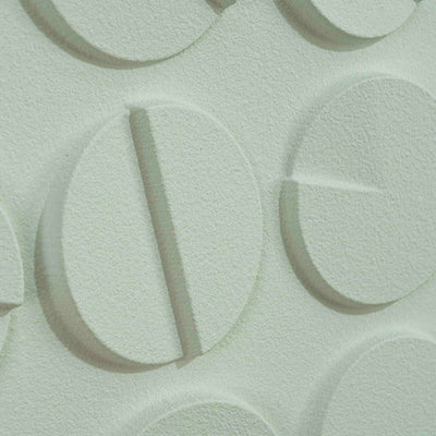 Viola Luxe Canvas Wall Art White