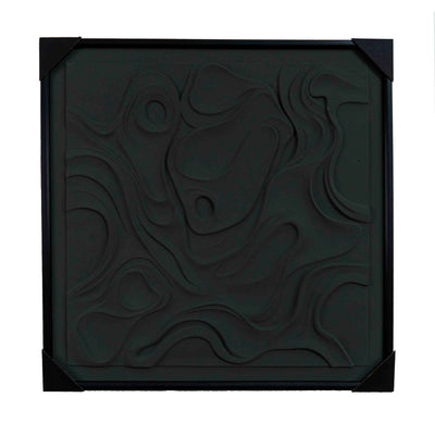 Viola Luxe Canvas Wall Art Grey