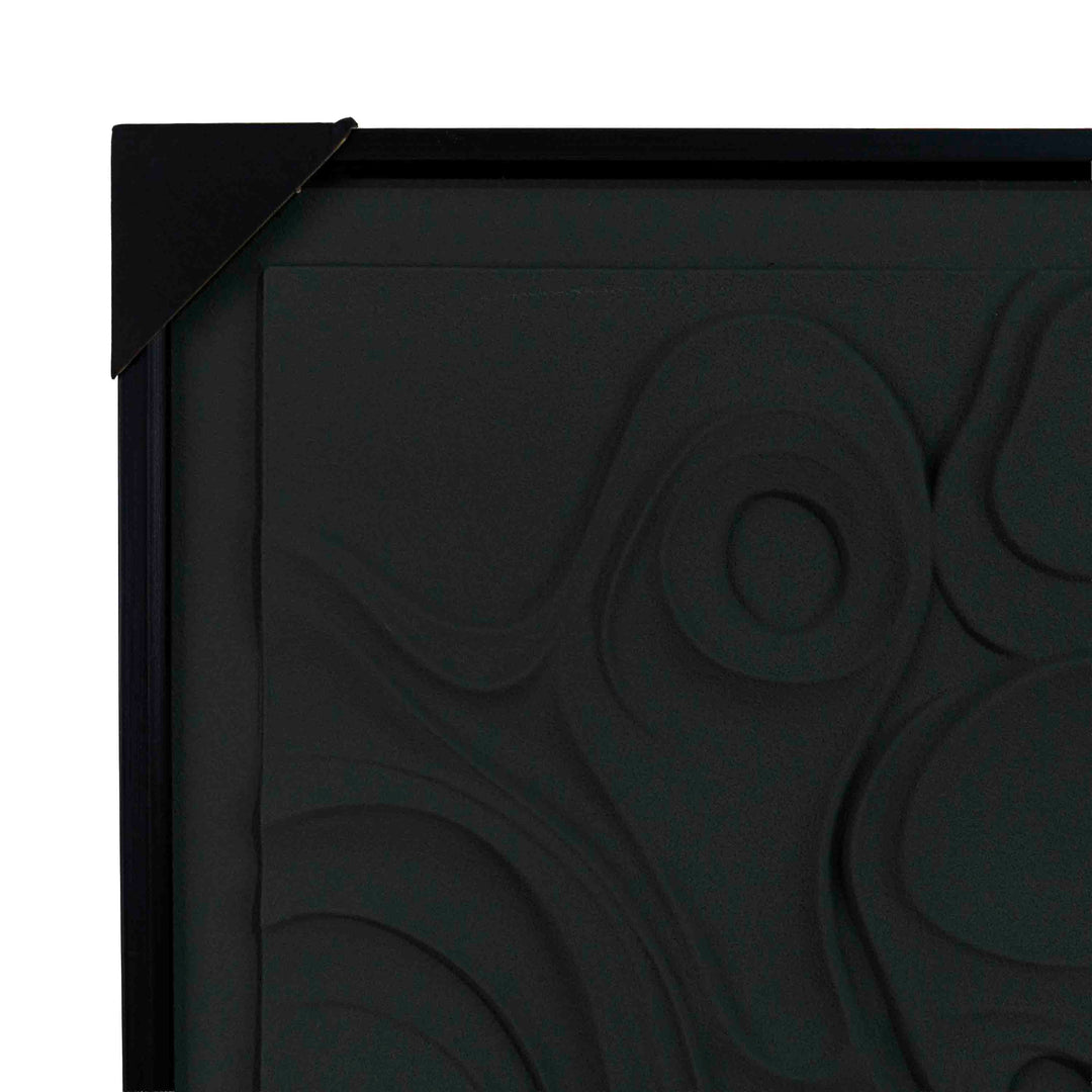 Viola Luxe Canvas Wall Art Grey