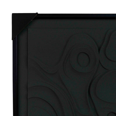 Viola Luxe Canvas Wall Art Grey