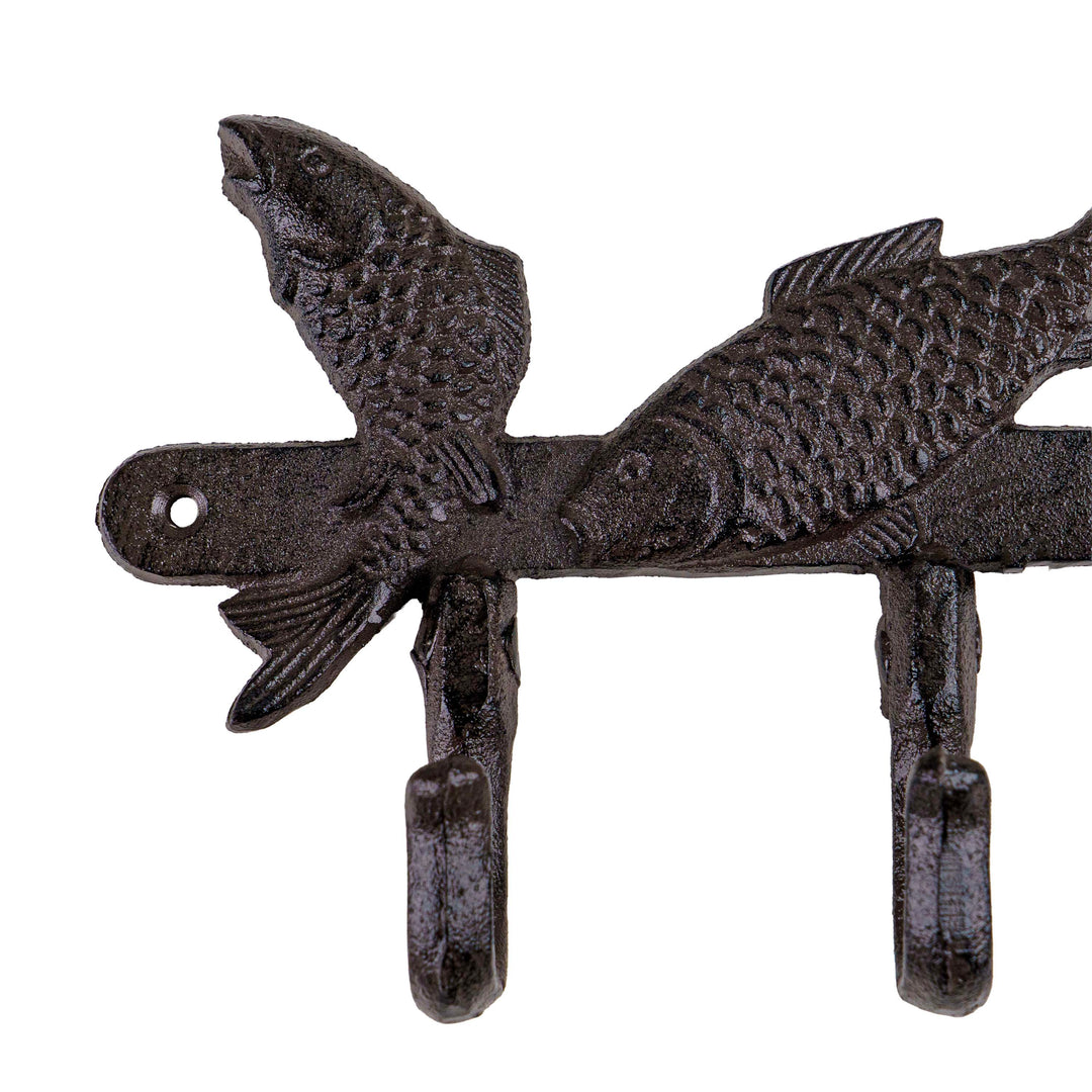 Edie Iron Fish Wall Hook