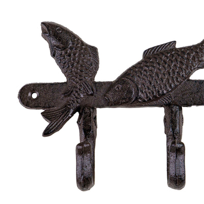 Edie Iron Fish Wall Hook