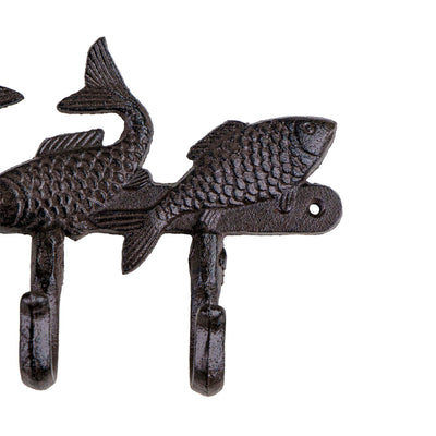 Edie Iron Fish Wall Hook