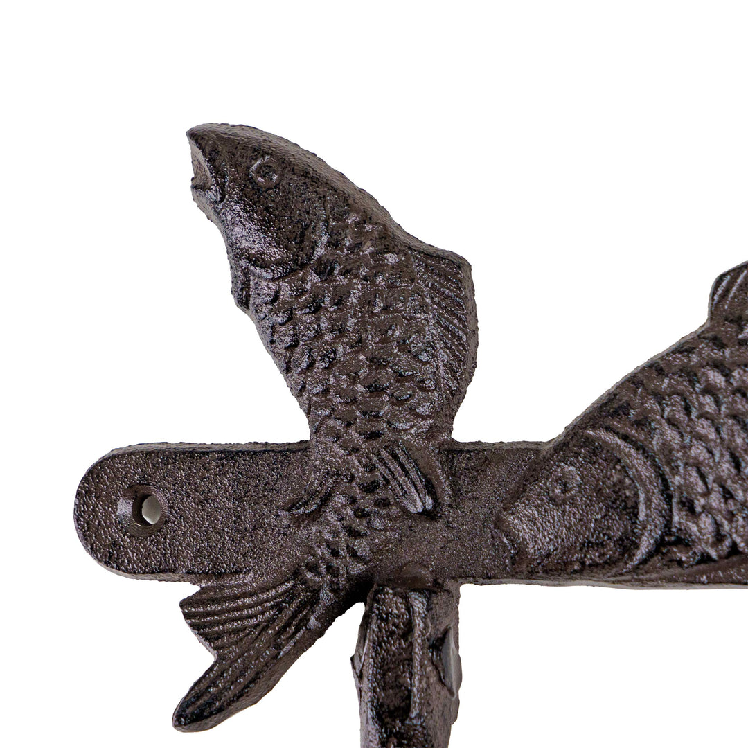 Edie Iron Fish Wall Hook
