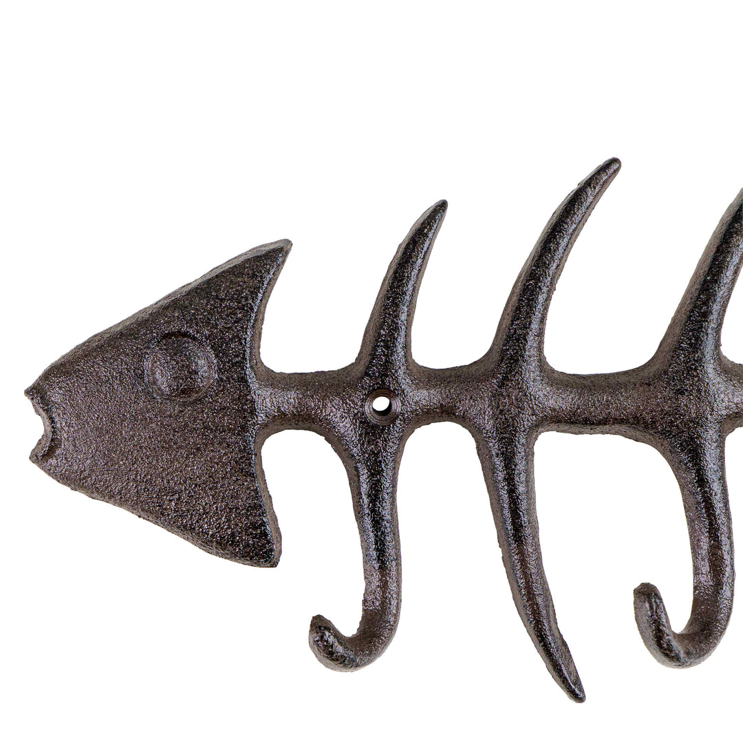 Edie Iron Fish Bone Wall Hook