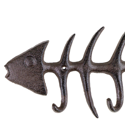 Edie Iron Fish Bone Wall Hook