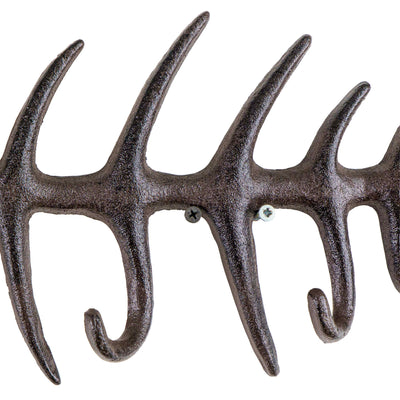 Edie Iron Fish Bone Wall Hook