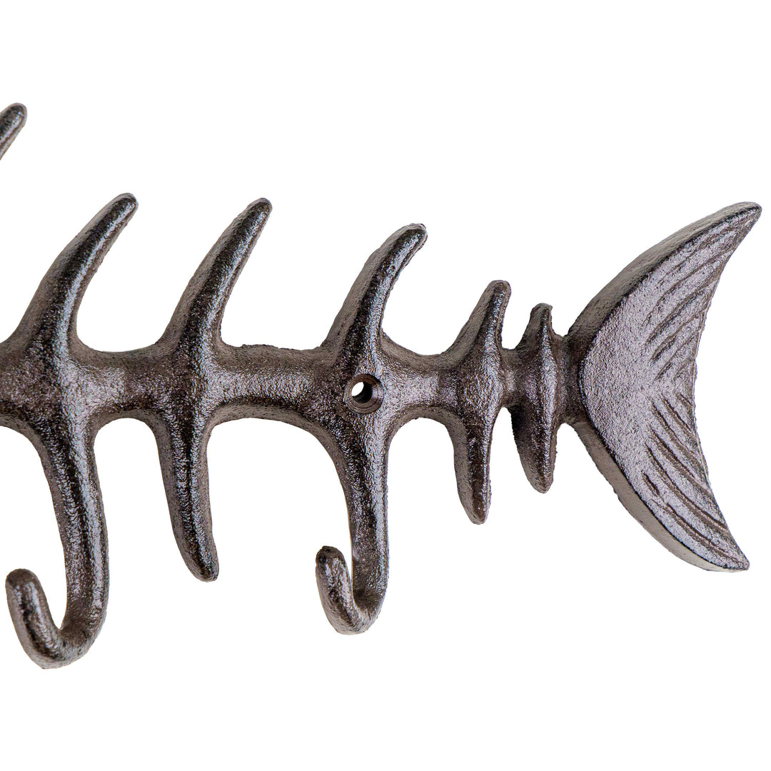 Edie Iron Fish Bone Wall Hook