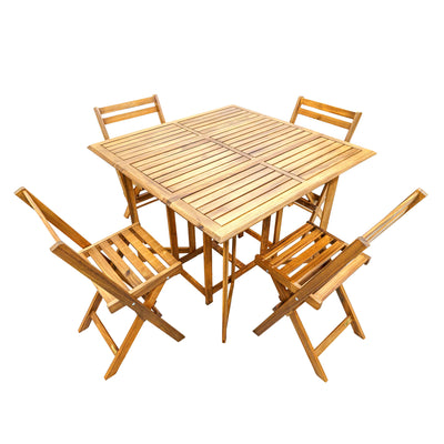 Clara Foldable Dining - Set of 5