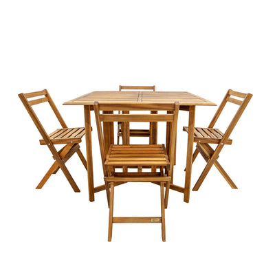 Clara Foldable Dining - Set of 5