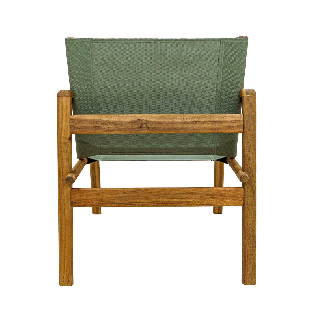 Clara Coffee Table With Footrest & Armchair - Set of 4